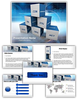 Domain Editable PowerPoint Template