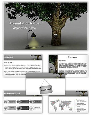 Natural Energy Editable PowerPoint Template