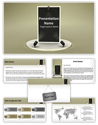 Advertisement Board Editable PowerPoint Template