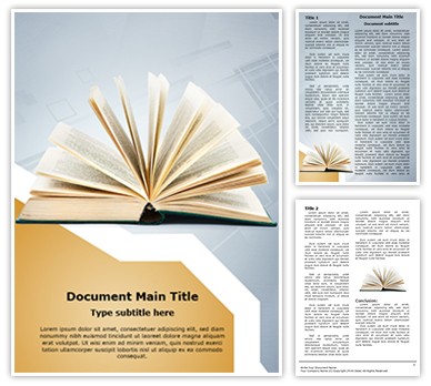 Publication Editable Word Template