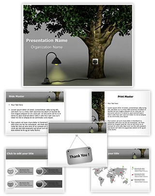 Natural Energy Editable PowerPoint Template