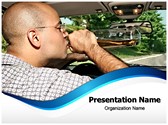 Drunk Driving Editable PowerPoint Template