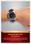 Fashion Accessory Wristwatch Editable Template