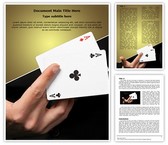 Gamble Editable PowerPoint Template