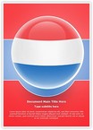 Netherlands Flag Icon Editable Template