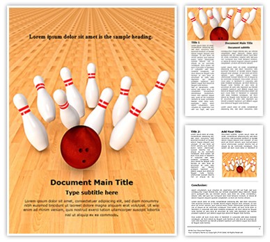 Change Management Concept Editable Word Template