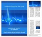 Medical Equipment Electrocardiogram Template