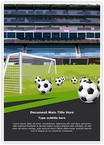 Goal Keeper Soccer Sports Editable Template