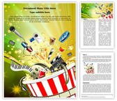 Entertainment Editable PowerPoint Template