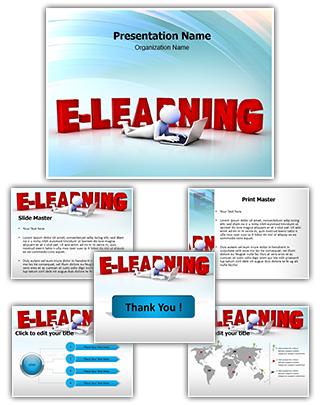 E-Learning Editable PowerPoint Template