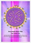 Influenza Virus Editable Template