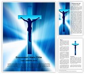 Jesus Cross Template