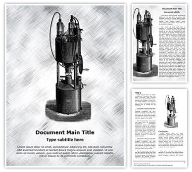 Medical Device Aerotherapy Editable Word Template