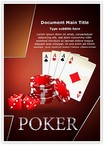 Poker Dice Cards Editable Template