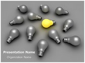 Idea Bulb Editable PowerPoint Template