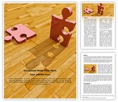 Rotating Puzzle Editable PowerPoint Template