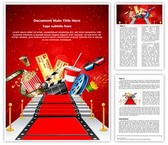 Red Carpet Entertainment Template