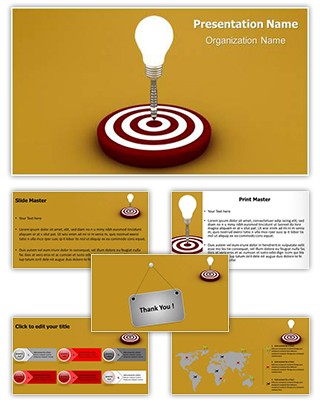 Idea Target Editable PowerPoint Template