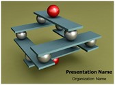 Balancing Spheres Editable PowerPoint Template