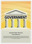 Architecture Government Building Editable Template