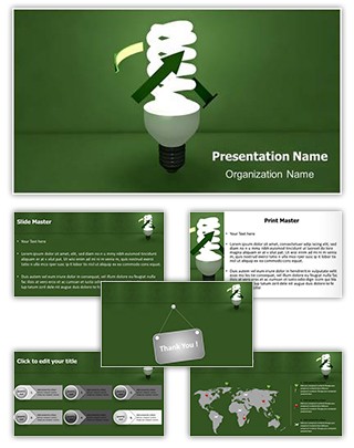 CFL Green Energy Editable PowerPoint Template