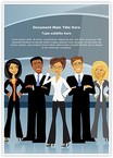 Business People Group Editable Template