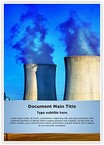 Nuclear Power Plant Editable Template