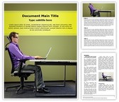 Office Ergonomics Editable PowerPoint Template