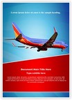Southwest Airlines Editable Template