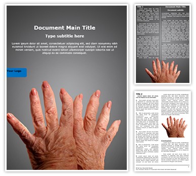 Arthritis Editable Word Template