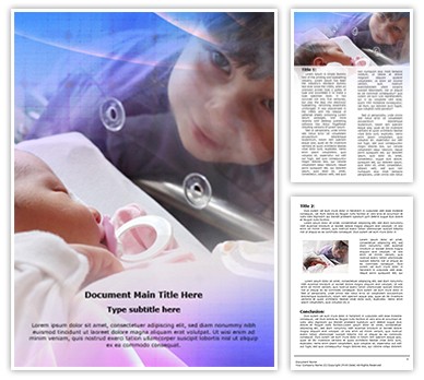 Baby Incubator Editable Word Template