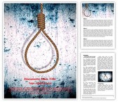 Hangman Execution Editable PowerPoint Template