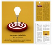 Idea Target Editable PowerPoint Template