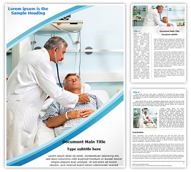 Intensive Care Editable Word Template