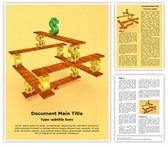 Dollar Balance Editable PowerPoint Template