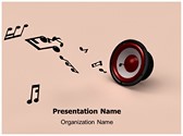 Music Notes Editable PowerPoint Template