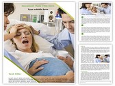 Giving Birth Editable PowerPoint Template