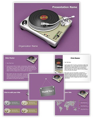 Turntable Editable PowerPoint Template