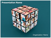 Medical Cube Editable PowerPoint Template
