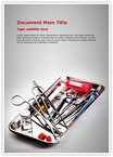 Surgery Instrument Editable Template