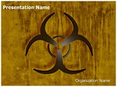 Bio Hazard Symbol Powerpoint Template