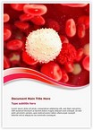 white blood cell Editable Template