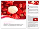 white blood cell Editable PowerPoint Template