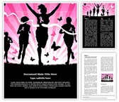 Breast Cancer Awareness Marathon Editable PowerPoint Template