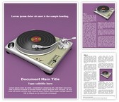 Turntable Template