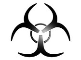 Bio Hazard Symbol Editable PowerPoint Template