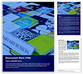 Book Fair Harvard Business School Free PowerPoint Template