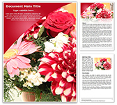 Bouquet Editable Free Ppt Template