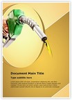 Petrol Fuel Editable Template