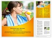 Fresh Fruit Juice Template